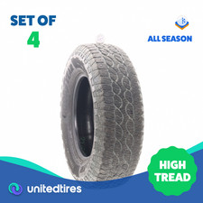Set Of 4 Used 25570r17 Goodyear Wrangler Territory At 112t - 9.532