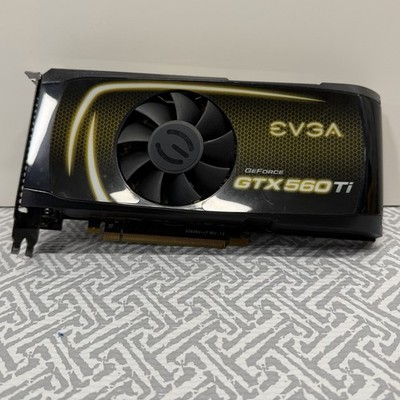 EVGA NVIDIA GeForce GTX 560 Ti 1GB GDDR5 Graphics Card - Tested & Working