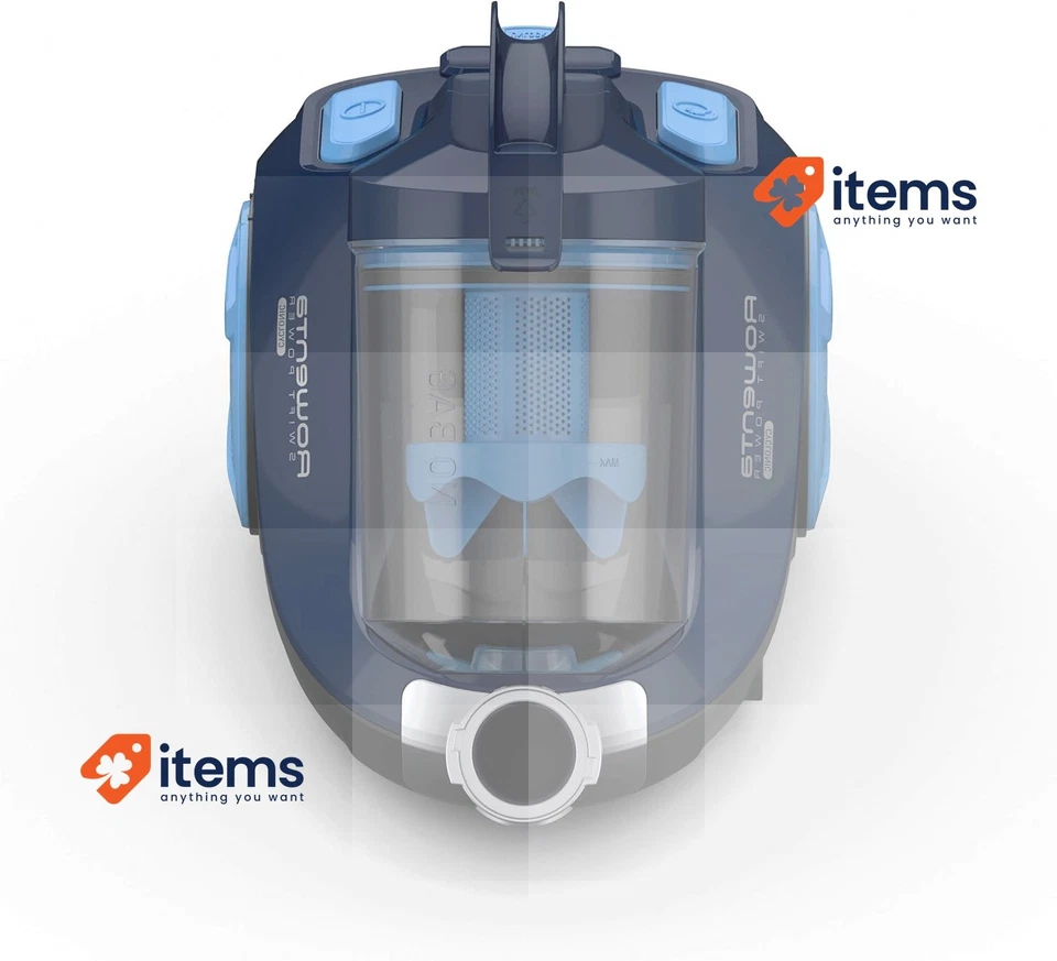 Rowenta Swift Power Cyclonic Home & Car - Bagless Vacuum Cleaner Blue Compact - Image 4 of 4