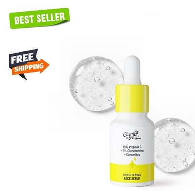 10% Vitamin C Serum 10ml with Ethyl Ascorbic Acid for Glowing Skin Care