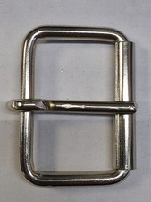2 1/4" 2.25" Nickel Plated Roller Buckle Pack of 10 