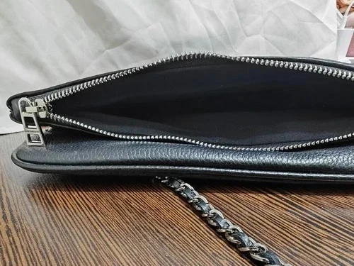 NUEVO Bolso Bandolera Mujer Zadig & Voltaire Cuero de Alta Calidad Negro Foto 4 de 4