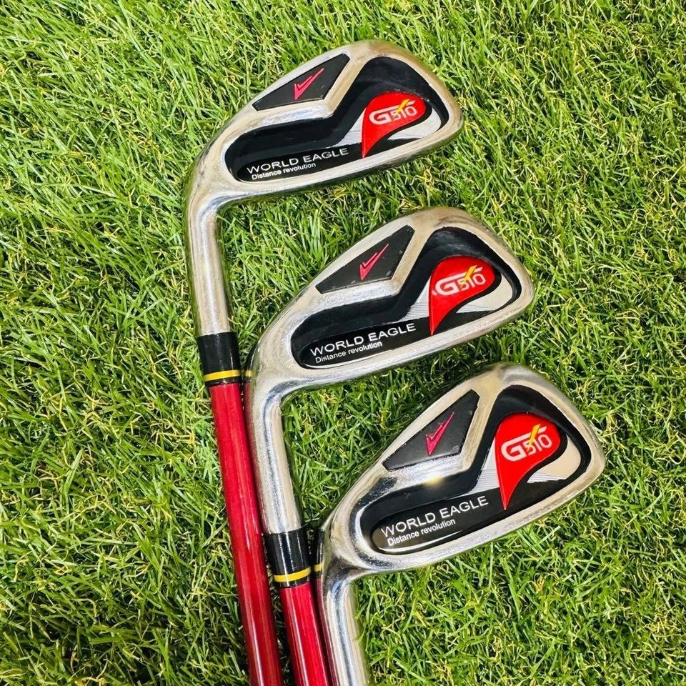 Lefty WORLD EAGLE G510 Irons #6-9,Pw(5Clubs)/Original carbon/Flex:Stiff - Image 2 of 4