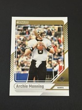 2024 Panini Donruss Archie Manning #195 New Orleans Saints (F)