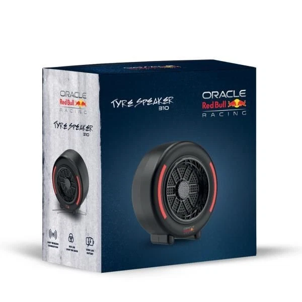 Speaker Bluetooth RED BULL F1 Tyre Wireless Cassa Musica Ricaricabile 16 Watt, fotografia 9 di 9
