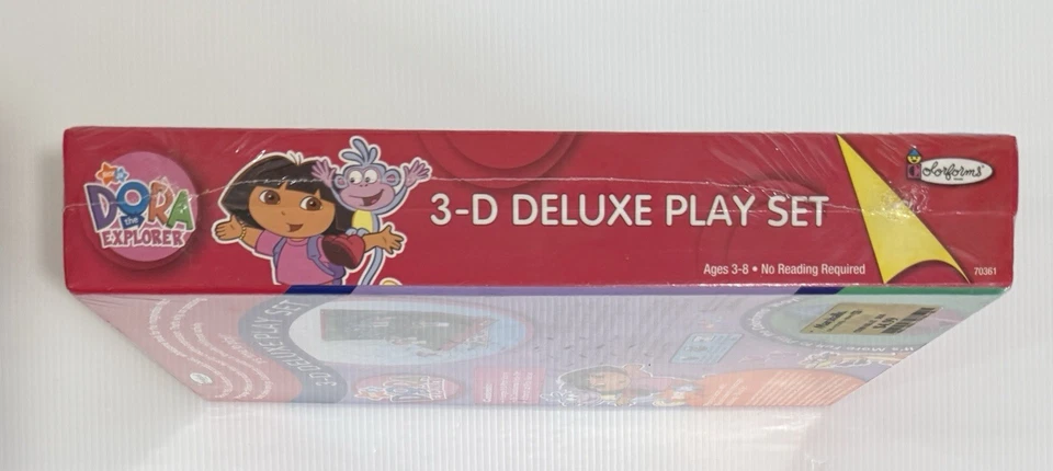 Juego Colorforms Dora The Explore 3D Deluxe Nuevo Precintado 2007 Foto 3 de 4