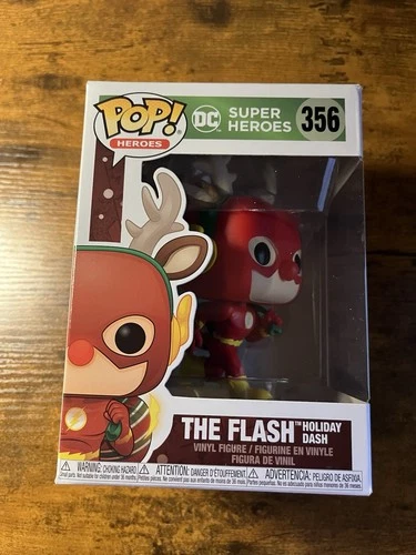 Funko Pop! The Flash Holiday Dash DC Comics Holiday #356 Box Damage