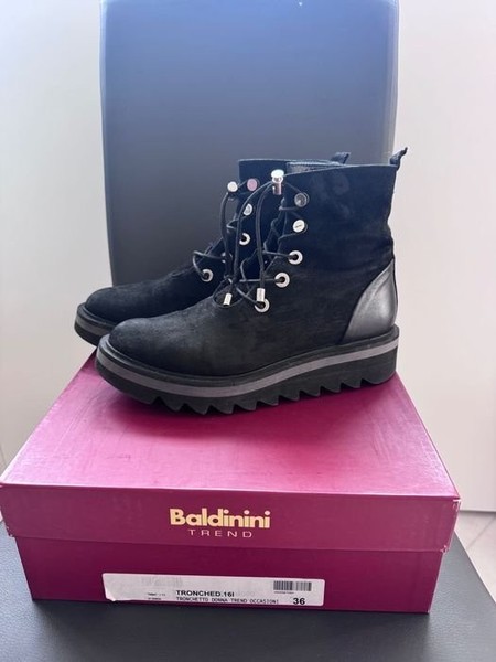 Women Baldinini Boots Black 36 #F3T