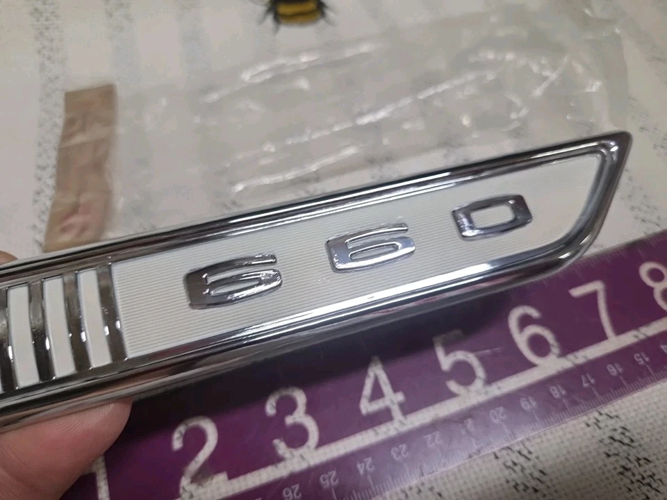 AMC NOS AMERICAN MOTORS 1964 RAMBLER MODELO 15 16 18 660 BISEL LATERAL DERECHO 4481032 Foto 4 de 4