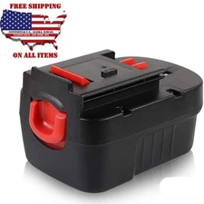 PACK 4.8AH Upgraded For Black and Decker 14.4-Volt Battery Ni-MH HPB14 FSB14 NEW