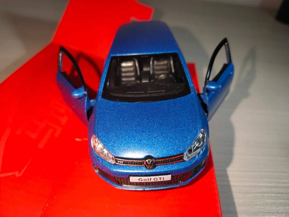 Volkswagen Golf 6 GTI 1/36 Rmzcity Nuovo Modellino Auto Die Cast No Burago  - Immagine 2 di 4