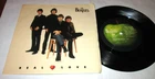 THE BEATLES REAL LOVE 45 7" NM NEAR MINT US APPLE VINYL w/PS PICTURE SLEEVE