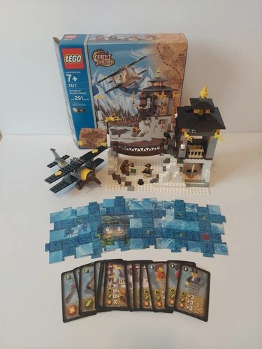 LEGO #7417 ORIENT EXPEDITION TEMPLE OF MOUNT EVEREST COMPLETE BOX & INSTRUCTIONS