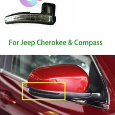 For Jeep Cherokee & Compass Right Side LED Rearview Mirror Turn Signal light