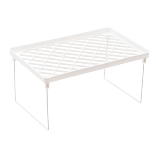 Expandable Stacking Cabinet Shelf Rack S/M/L Sizes Folding Stackable Counter - Picture 11 of 14