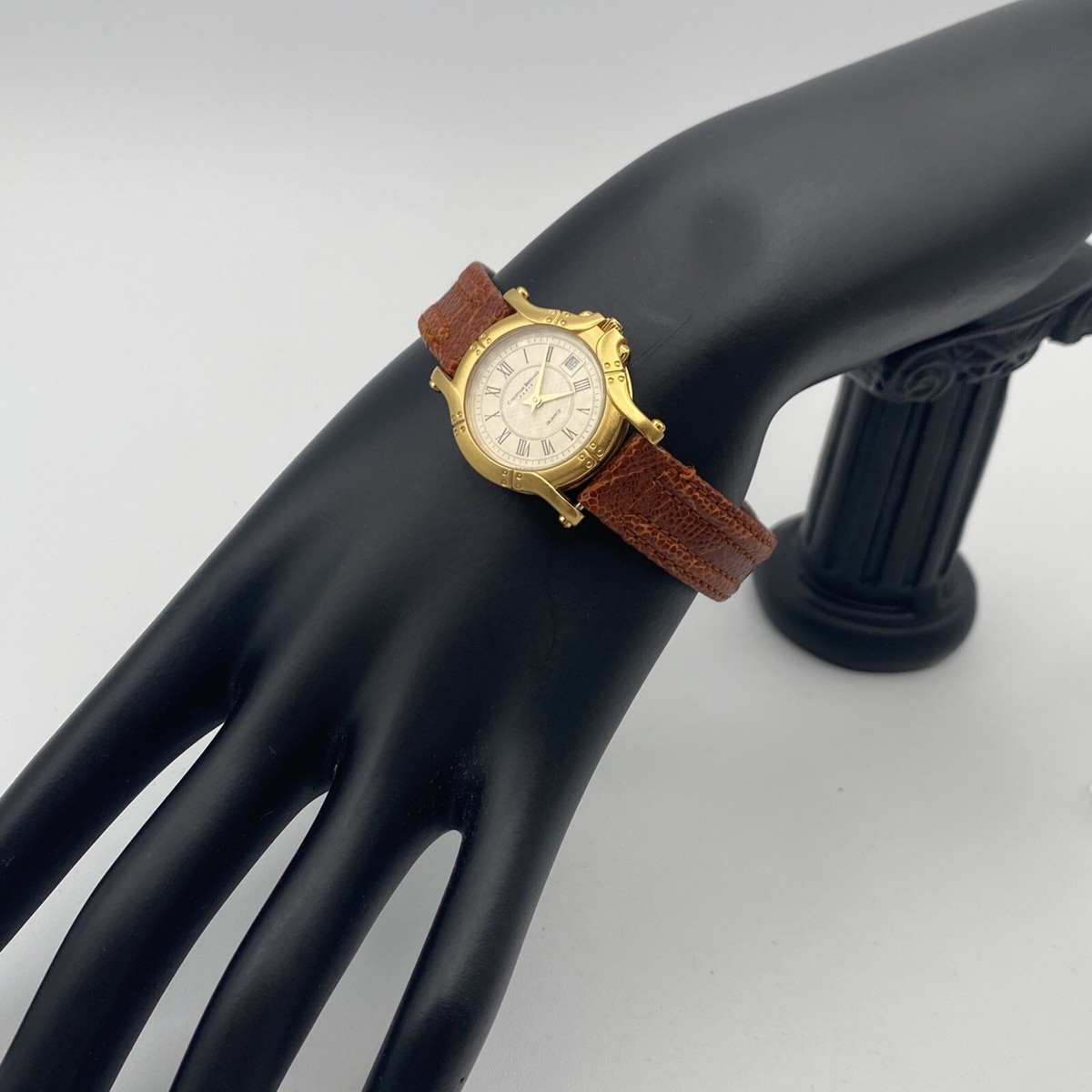 Christian Bernard 18K Gold Electroplated / Stainless Steel Watch