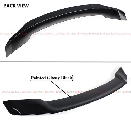 FOR 2018-2022 HONDA ACCORD JDM V2 HIGH KICK BLACK PEARL DUCKBILL TRUNK SPOILER - Picture 3 of 6