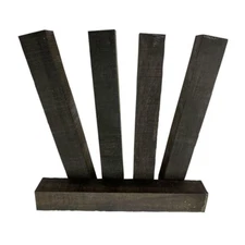 12 Pcs, African Blackwood Pen Blanks 3/4x3/4x6 Woodturning Block- Free Shipping