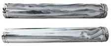 RSI 7" Swirled Rubber Snowmobile Grips (G-7 SWIRL)