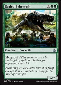 Scaled Behemoth x4 - Amonkhet - NM-Mint, English - Amonkhet