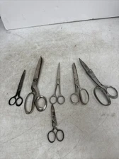 Lot Of 6 VTG Shears Penguin Solingen Norgel Clauss