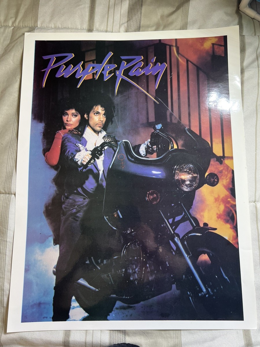 PRINCE PURPLE RAIN Apollonia Vintage Glossy 23” X 17.5 Poster