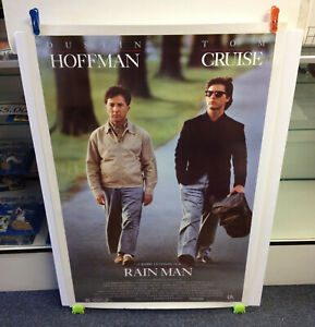 Cruise NRMT Rainman Movie Poster 27x41 One Sheet **Original 1988 Hoffman
