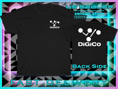 New DiGiCo Digital Mixing Consoles Logo Men's T-Shirt American Size T-Shirt