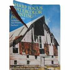 Sharp Focus Watercolor Painting Techniques for Hot Pressed Surfaces, Shook Witt