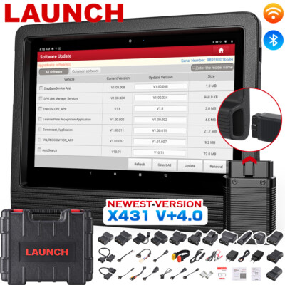 LAUNCH X431 V+ PRO3S Bidirectional Car Diagnostic Scanner Tool Key Coding TPMS