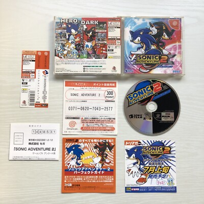 Sonic Adventure SEGA Dreamcast DC set of 2 Japan import | eBay