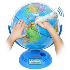 Talking Globe - Interactive Globe for Kids Learning with Smart Pen for Children