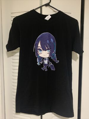 Ado Wish The First World Tour 2024 Black Chibi Shirt Size Small Read