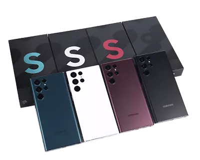 Nuevo Samsung Galaxy S22 Ultra 5G SM-S908U 128/256/512GB Desbloqueado Smartphone