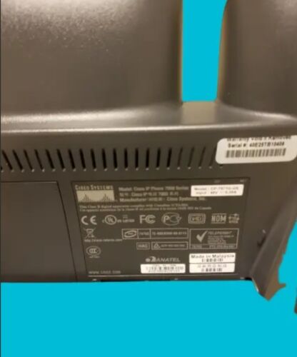 CISCO 7970 SERIES CP-7971G-GE IP PHONE FULLY FUNCTIONAL!!! SEE PICTURES!!! - Picture 3 of 7