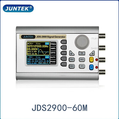 JDS2900-60MHz DDS Signal Generator Digital Control Dual Channel Frequency Meter