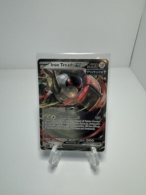 Pokemon TCG Paldean Fates Iron Treads Ex 066/091 Double Rare Holo NM/M Single