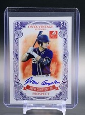 2021 Onyx Vintage Extended Drew Compton ARC Prospect Auto Autograph RC #/400