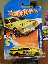 🛑Buick Grand National 9/10 Hot Wheels HW Performance con bandas para autos 