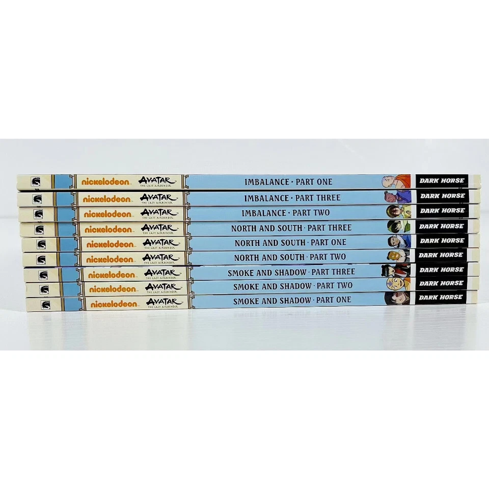 Juego completo de 18 libros de dibujos animados de cómic de Avatar The Last Airbender versión en inglés Foto 2 de 4