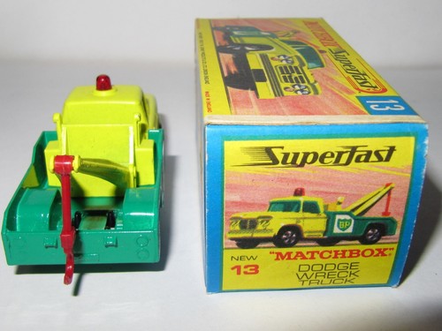 Camión de demolición Dodge Matchbox Superfast No.13 - De muy buen precio como nuevo/perfecto - Imagen 6 de 9