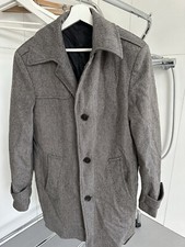 Herren  KURZMANTEL Größe 102 Braun