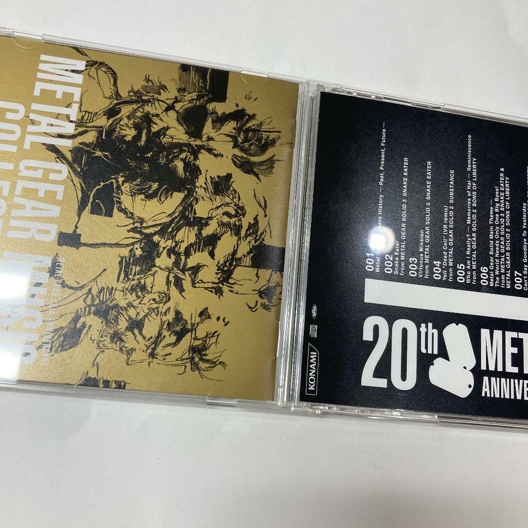 METAL GEAR SOLID 20th ANNIVERSARY METAL GEAR MUSIC COLLECTION Used