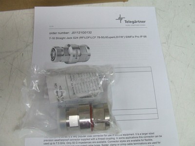 Telegartner J01121G0132 Connector *NOS*
