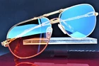 Vintage Niton Japan cartier glasses fred eyeglasses tiffany sunglasses 9111