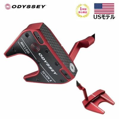 Odyssey RED SEVEN X 2025 Putter RH ODYSSEY STEEL BLACK shaft 34ich