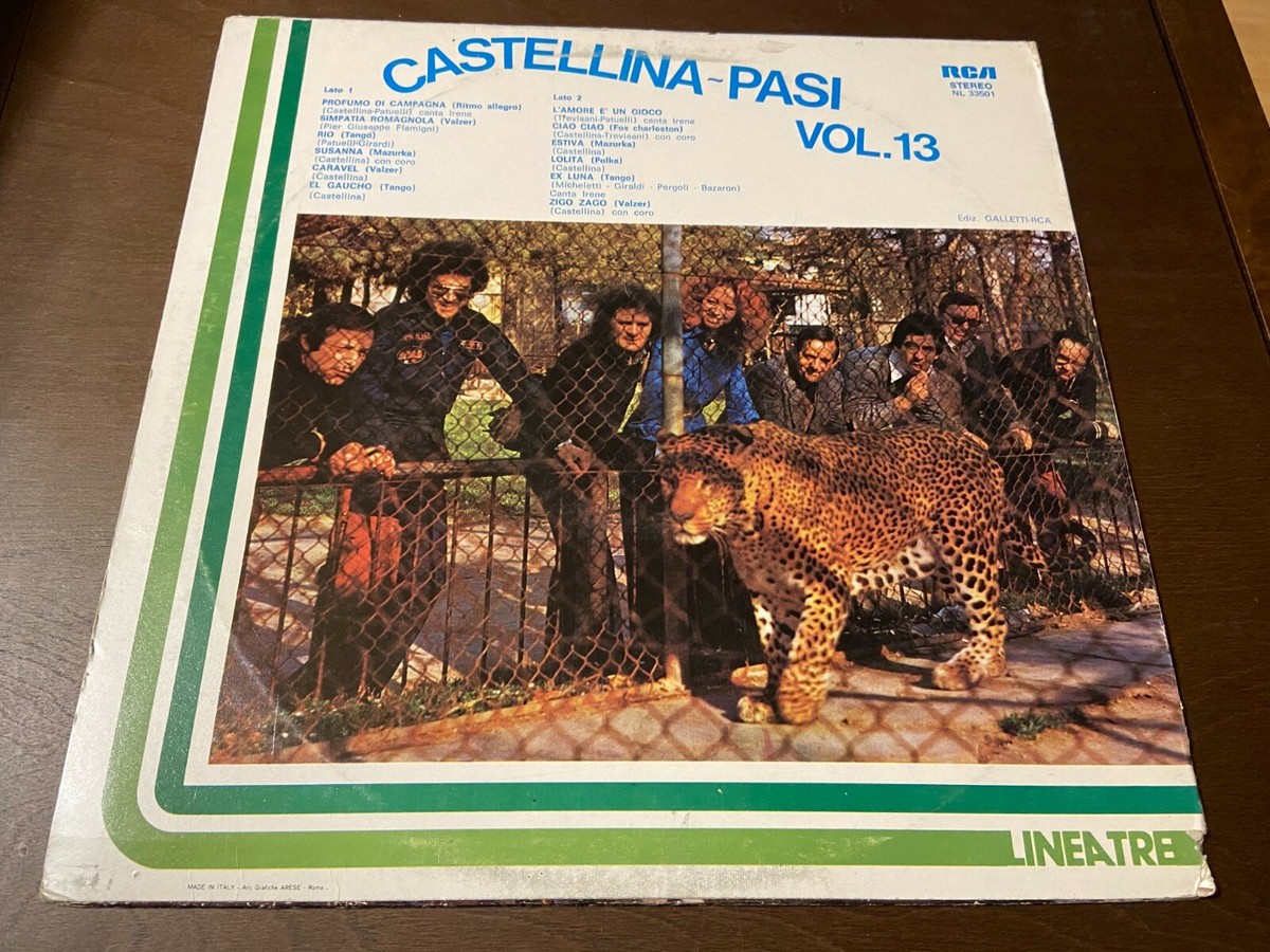 13~ITALY IMPORT~VG++ Liscio Tango World Folk