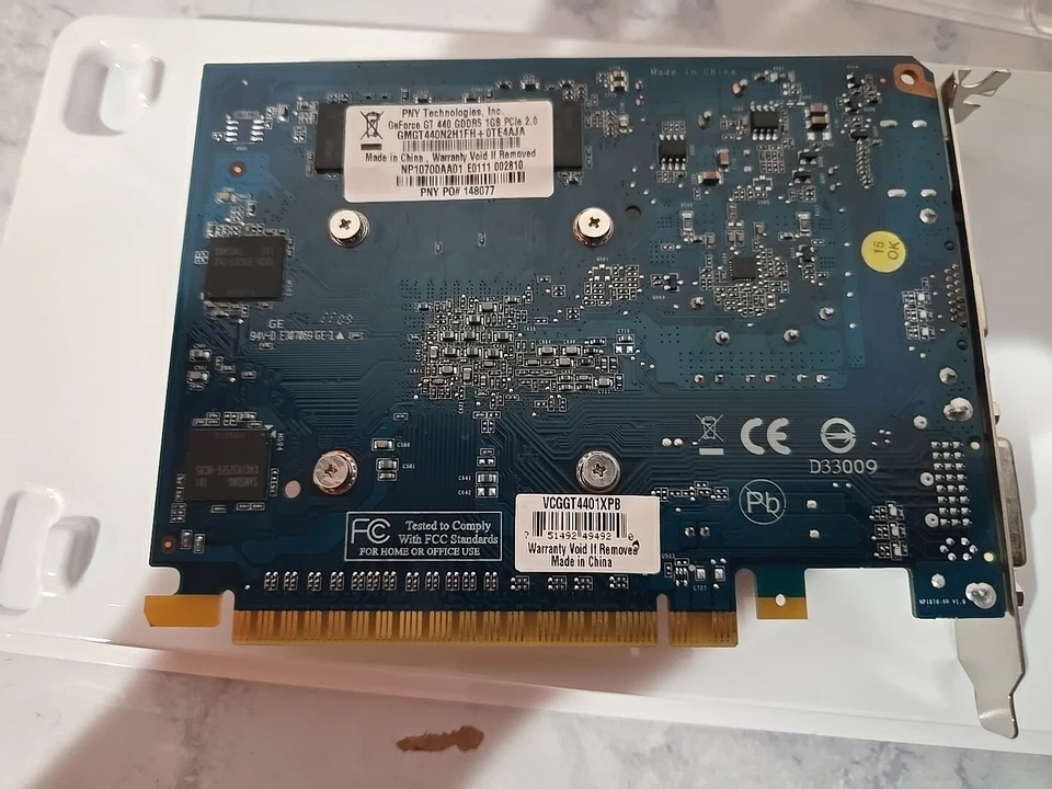 PNY Tech PNY GeForce GT 440 1GB GDDR5 PCI Express Graphics Card Retro Gaming PC  - Image 4 of 4