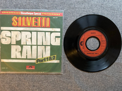 Silvetti*    Spring Rain Part 1&2 / 7'' Vinyl Single 1977