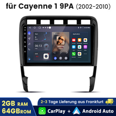 For Porsche Cayenne I 1 9PA 2002-2010 9'' Android 13 Car Radio GPS Carplay Stereo